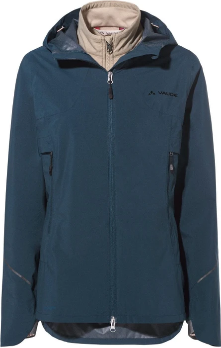 Vaude Yaras 3in1 Fahrradjacke dark sea/linen (Damen)