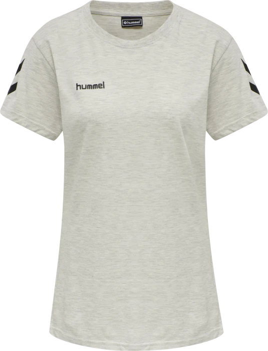 hummel GO Cotton T-Shirt kurzarm egret
