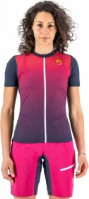 Karpos Verve Evo Trikot kurzarm ombre blue/cabaret (Damen)
