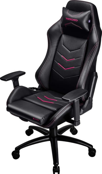 Tesoro Alphaeon S3 Gamingstuhl, schwarz/rot