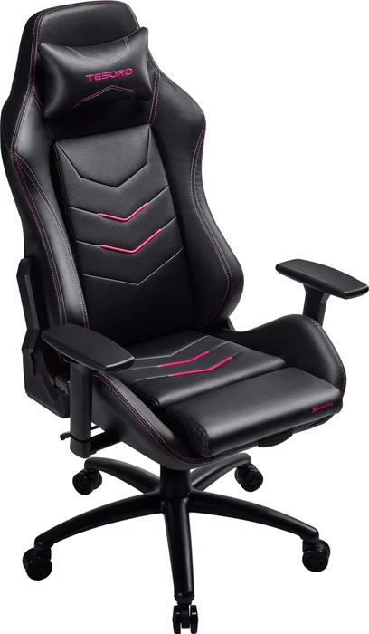 Tesoro Alphaeon S3 Gamingstuhl, schwarz/rot