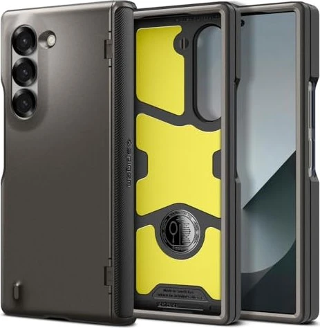 Spigen Tough Armor Pro für Samsung Galaxy Z Fold6 Gunmetal
