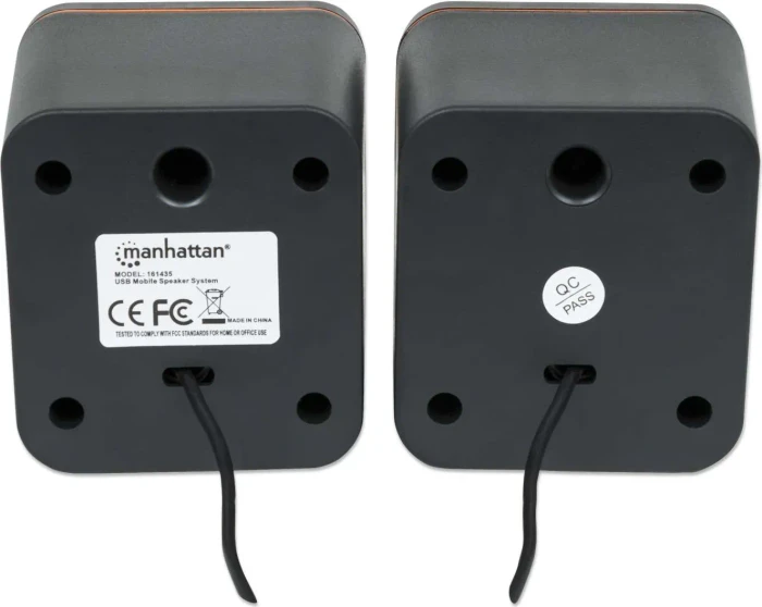 Manhattan 2600 Serie Lautsprechersystem schwarz/orange