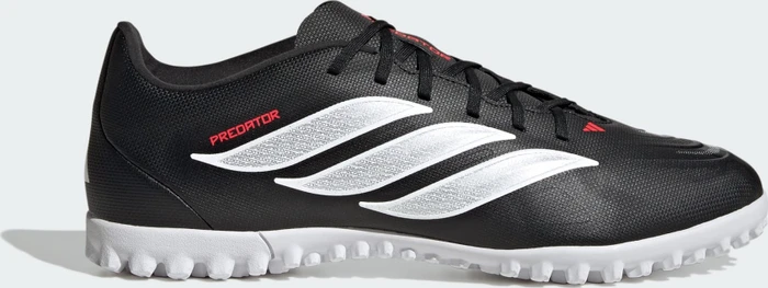 adidas Predator Club TF core black/cloud white/lucid red