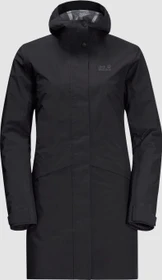 Jack Wolfskin Silent Wisper Funktionsmantel schwarz (Damen)