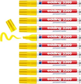 edding 3300 Permanentmarker gelb, 10er-Pack