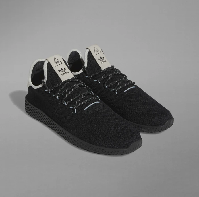 adidas Pharrell Williams Tennis HU core black/off white/light grey