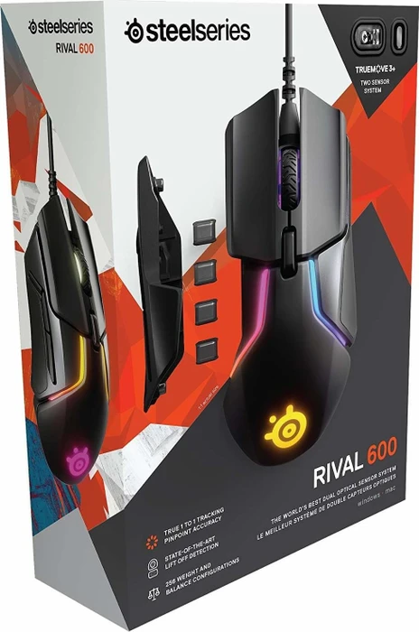 SteelSeries Rival 600 schwarz, USB