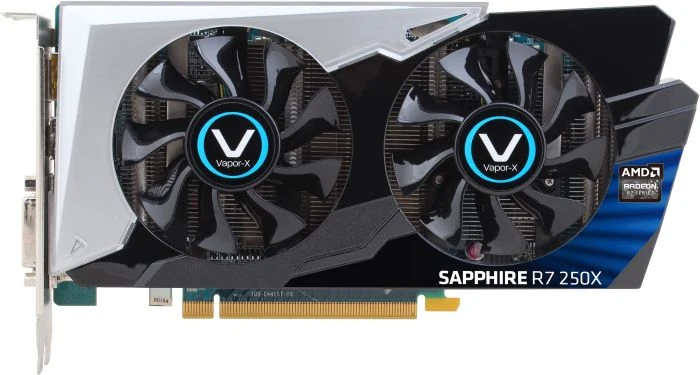 Sapphire Vapor-X Radeon R7 250X OC, 1GB GDDR5, 2x DVI, HDMI, DP, lite retail