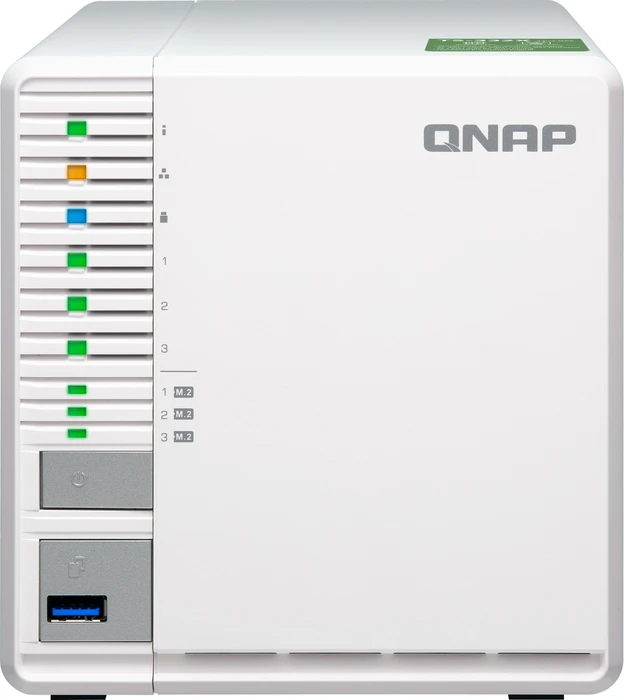 QNAP Turbo Station TS-332X-2G, 2GB RAM, 1x SFP+ 10Gb/s, 2x RJ-45 1000Base-T