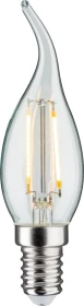 Paulmann Filament LED Kerze Windstoß E14 2.8W/827 warmweiß klar