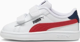 Puma Smash 3.0 Leather V puma white/club red/club navy (Junior)