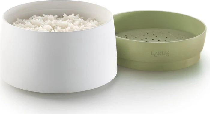 Lékué Quick Quinoa und Reiskocher Mikrowelle
