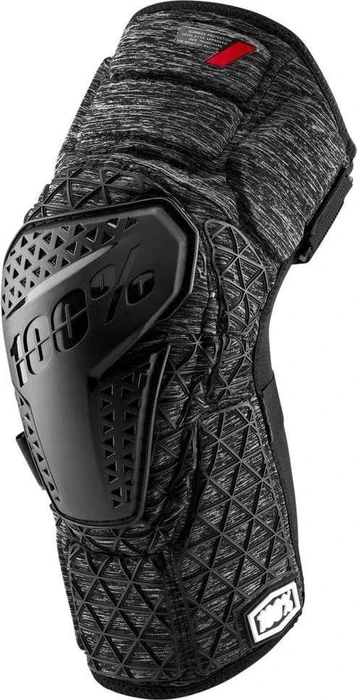100% Surpass Knieschoner Protektor grey heather/black (70009)