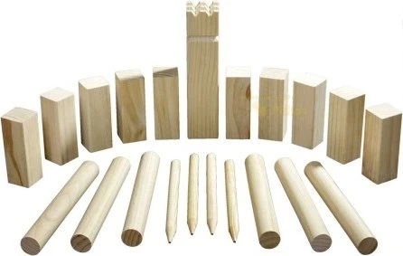 Kubb Game Originalgröße Kiefer