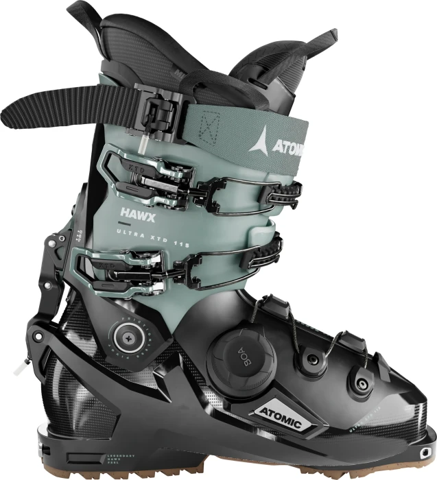 Atomic Hawx Ultra XTD 115 Boa GW black/aqua (Damen) (Modell 2024/2025)