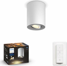 Philips Hue White Ambiance Pillar Spot 1-flammig weiß