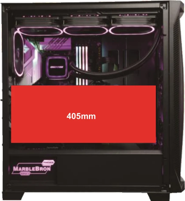 Enermax StarryKnight SK30, Glasfenster