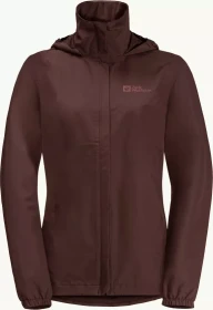Jack Wolfskin Stormy Point 2L Funktionsjacke dark maroon (Damen)