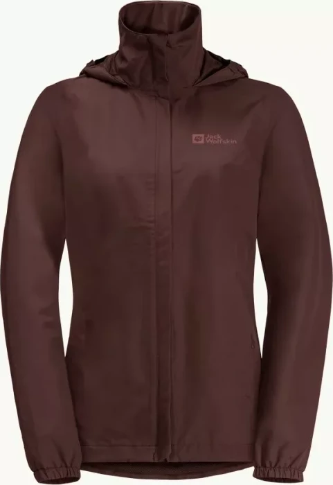 Jack Wolfskin Stormy Point 2L Funktionsjacke dark maroon (Damen)
