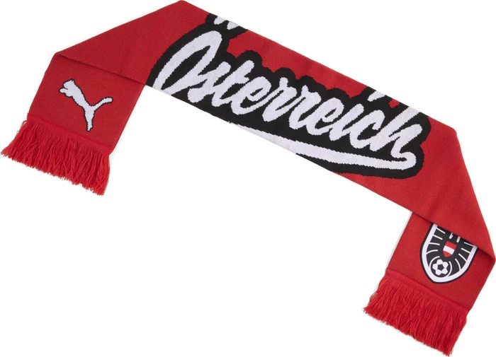 Puma Österreich ftblCulture Fanschal puma black/burnt red
