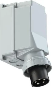 PCE CEE-Wandgerätestecker 125A 5p 7h IP67 POWER TWIST