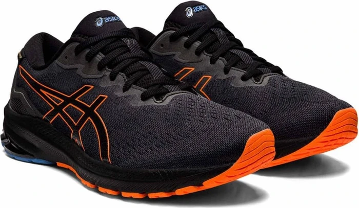 Asics GT-1000 11 black/shocking orange (Herren)
