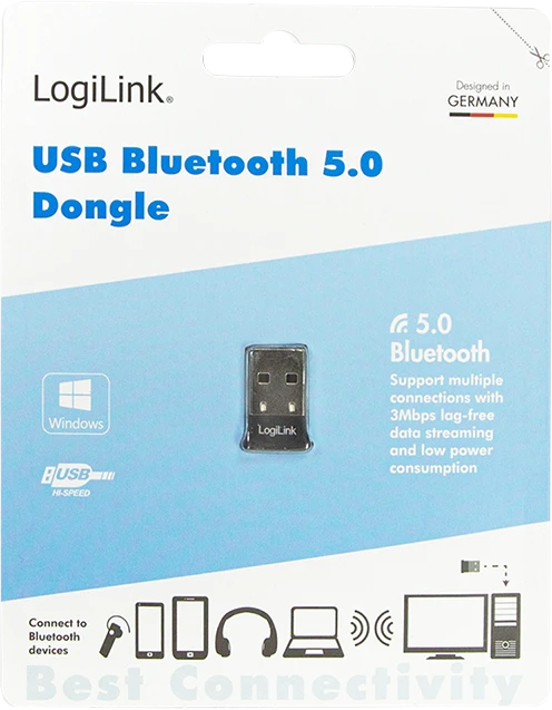 LogiLink Bluetooth 5.0 Dongle, USB-A 3.0 [Stecker]