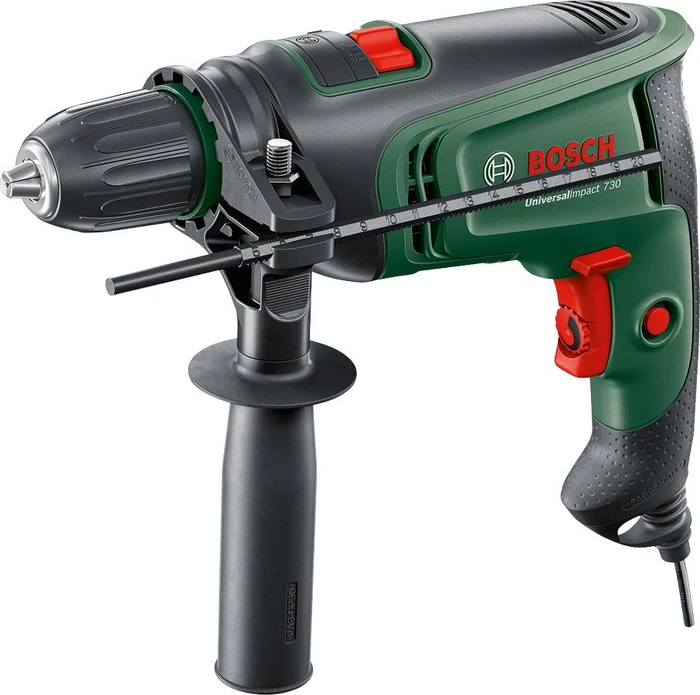 Bosch DIY UniversalImpact 730 Elektro-Schlagbohrmaschine inkl. Koffer