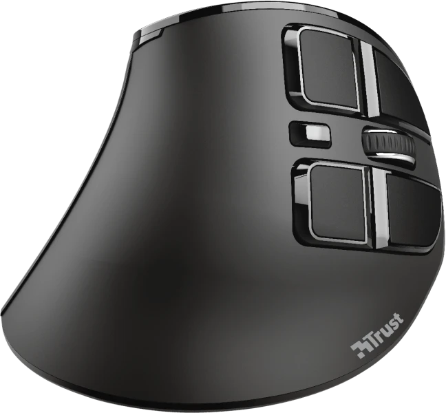 Trust Voxx Rechargeable Ergonomic Wireless Mouse, USB/Bluetooth