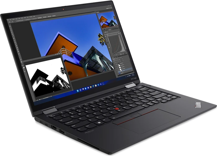 Lenovo ThinkPad X13 Yoga G3, Thunder Black, Core i7-1255U, 16GB RAM, 512GB SSD, LTE, UK