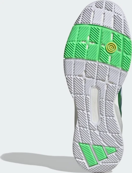adidas Crazyquick Padel cloud white/aurora ivy/lime burst (Herren)