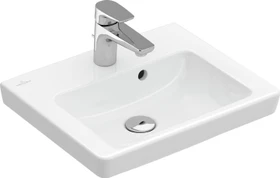 Villeroy & Boch Subway 2.0 Handwaschbecken 45x37x15.5cm, mit Überlauf, weiß alpin ceramicplus