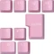 Glorious GMMK V2 Keycap UK English Expansion Set, Kunststoff (ABS) Double-Shot, rosa, 9 Tasten, ISO-UK Vorschaubild