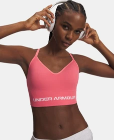 Under Armour Vanish Seamless Low Sport-BH bittersweet pink/white (Damen)