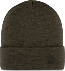 Buff Solid Merino Heavyweight Mütze solid bark