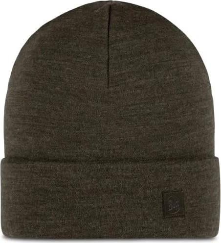 Buff Solid Merino Heavyweight Mütze