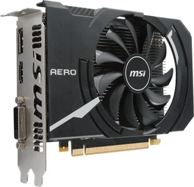 MSI GeForce GTX 1050 Ti Aero ITX 4G OC, 4GB GDDR5, DVI, HDMI, DP