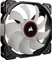 Corsair Air Series LED Red AF140 [2018], 140mm, 2er-Pack Vorschaubild