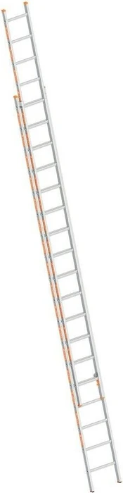 Layher Topic 1035 Alu 2-tlg. Schiebeleiter, 2x 18 Stufen
