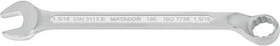 Matador 0190 Ring-Maulschlüssel zöllig, 1.5/16"x435mm