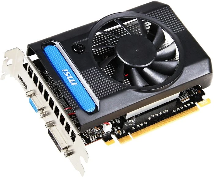 MSI GeForce GT 640, N640-1GD3, 1GB DDR3, VGA, DVI, HDMI