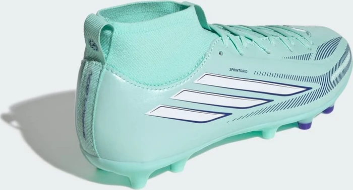 adidas F50 Sparkfusion League Mid Cut FG/AG clear mint/cloud white/solar purple (Junior)