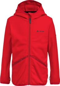 Vaude Pulex Hooded Fleece Funktionsjacke mars red (Junior)