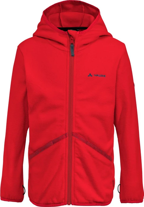 Vaude Pulex Hooded Fleece Funktionsjacke mars red (Junior)