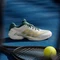 adidas Adizero Ubersonic 5 core white/gold metallic/collegiate green (Herren) Vorschaubild