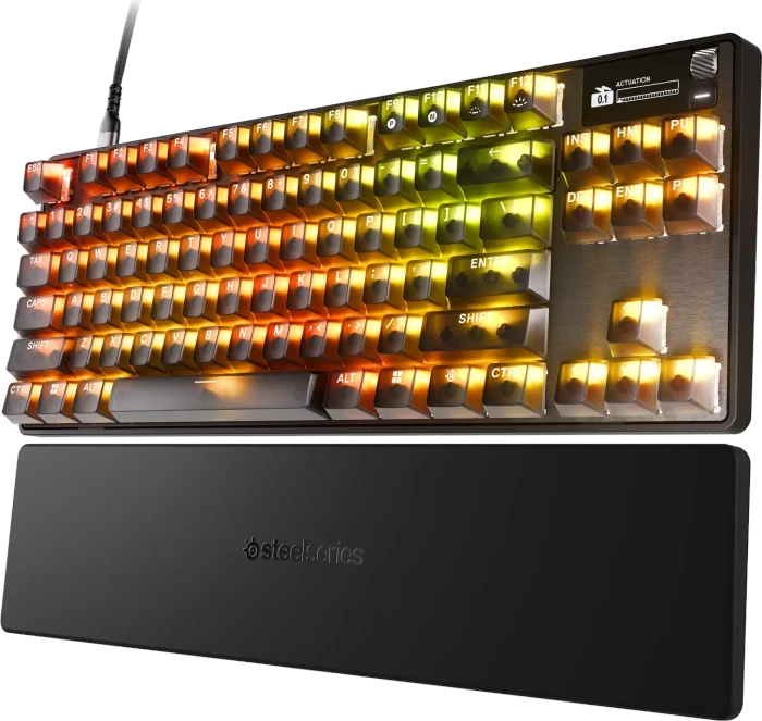 SteelSeries Apex Pro TKL Gen 3, Steel Control Edition, schwarz/transluzent, OmniPoint 3.0, USB, US