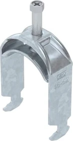 OBO Bettermann Bügelschelle 2056 H-Fuß, 1-fach, Metalldruckwanne, FT