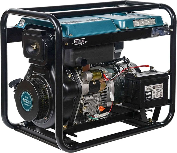 Könner & Söhnen KS 8100HDE Diesel-Stromerzeuger