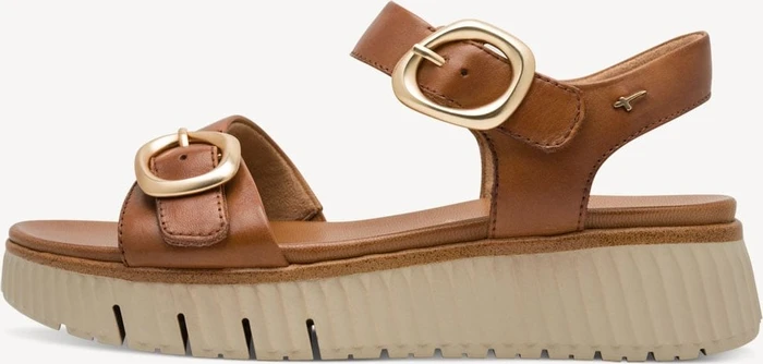 Tamaris Comfort Wide Fit cognac nappa (Damen)